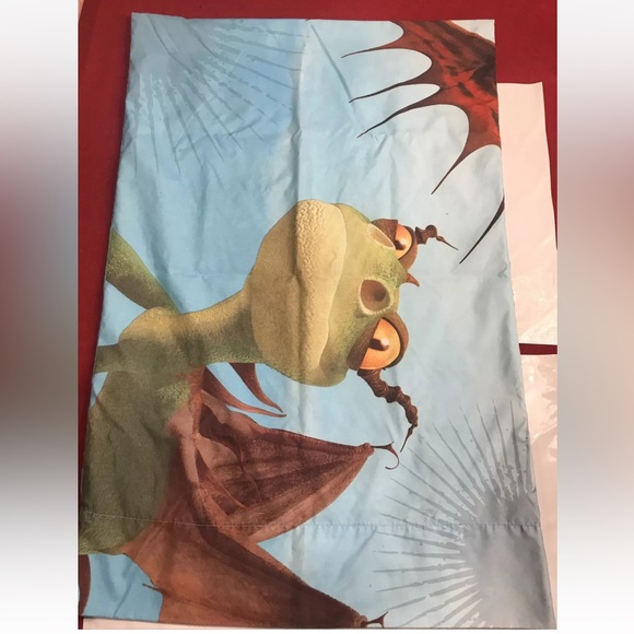 How To Train Your Dragon 1 PILLOW CASE Queen Size 30x20” Bed Throw Cushion Cover - Picture 8 of 10